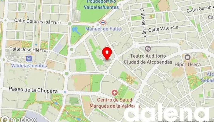 mapa de Supermercados Dia Supermercado, Panadería, Carnicería, Tienda de alimentación, Tienda de congelados, Servicio de entrega de compra a distancia, Tienda de productos para mascotas, Mercado de productos agrícolas en Alcobendas