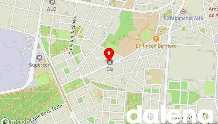 mapa de Supermercados Dia Supermercado, Panadería, Carnicería, Tienda de alimentación, Tienda de congelados, Servicio de entrega de compra a distancia, Tienda de productos para mascotas, Mercado de productos agrícolas en Madrid