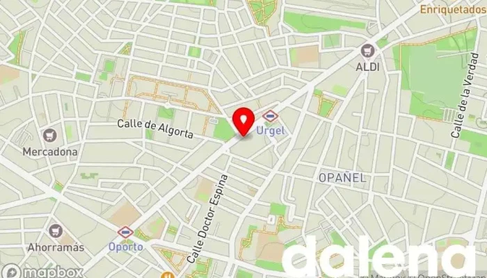 mapa de Supermercados Dia Supermercado, Panadería, Carnicería, Tienda de alimentación, Tienda de congelados, Servicio de entrega de compra a distancia, Tienda de productos para mascotas, Mercado de productos agrícolas en Madrid