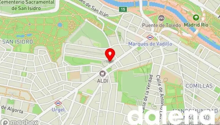 mapa de Supermercados Dia Supermercado, Panadería, Carnicería en Madrid