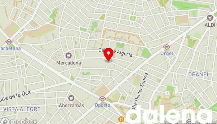 mapa de Supermercados Dia Supermercado en Madrid
