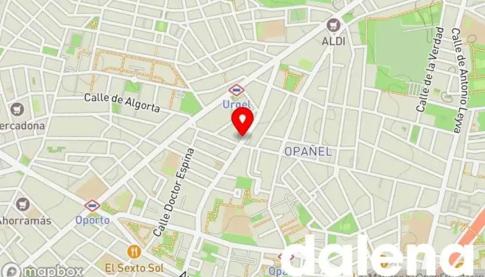 mapa de Supermercados Dia Supermercado, Panadería, Carnicería, Tienda de alimentación, Tienda de congelados, Servicio de entrega de compra a distancia, Tienda de productos para mascotas, Mercado de productos agrícolas en Madrid
