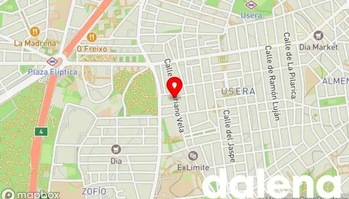 mapa de Supermercados Dia Supermercado, Panadería, Carnicería, Tienda de alimentación, Tienda de congelados, Servicio de entrega de compra a distancia, Tienda de productos para mascotas, Mercado de productos agrícolas en Madrid