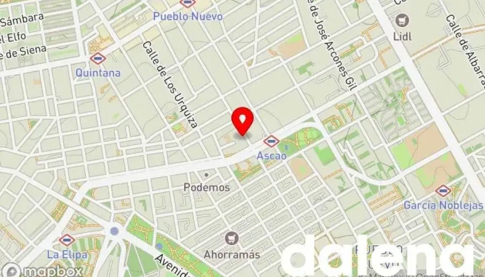 mapa de Supermercados Dia Supermercado, Panadería, Carnicería, Tienda de alimentación, Tienda de congelados, Servicio de entrega de compra a distancia, Tienda de productos para mascotas, Mercado de productos agrícolas en Madrid