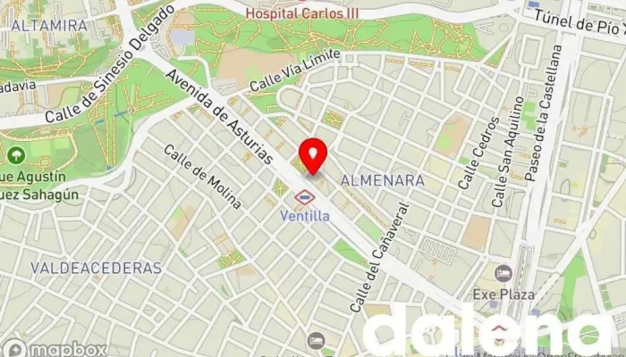 mapa de Supermercados Dia Supermercado, Panadería, Carnicería, Tienda de alimentación, Tienda de congelados, Servicio de entrega de compra a distancia, Tienda de productos para mascotas, Mercado de productos agrícolas en Madrid