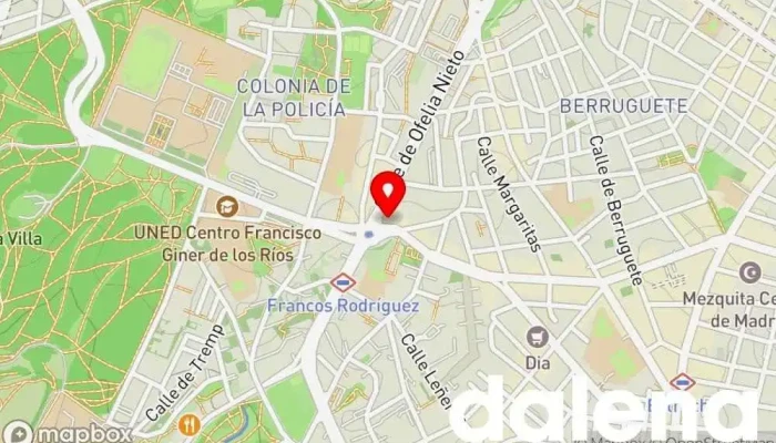 mapa de Supermercados Dia Supermercado, Panadería, Carnicería, Tienda de alimentación, Tienda de congelados, Servicio de entrega de compra a distancia, Tienda de productos para mascotas, Mercado de productos agrícolas en Madrid
