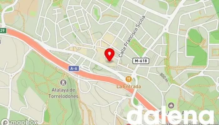 mapa de Supermercados Dia Supermercado, Panadería, Carnicería, Tienda de alimentación, Tienda de congelados, Servicio de entrega de compra a distancia, Tienda de productos para mascotas, Mercado de productos agrícolas en Torrelodones