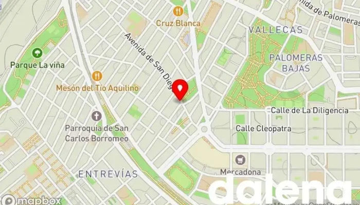 mapa de Supermercados Dia Supermercado, Panadería, Carnicería, Tienda de alimentación, Tienda de congelados, Servicio de entrega de compra a distancia, Tienda de productos para mascotas, Mercado de productos agrícolas en Madrid