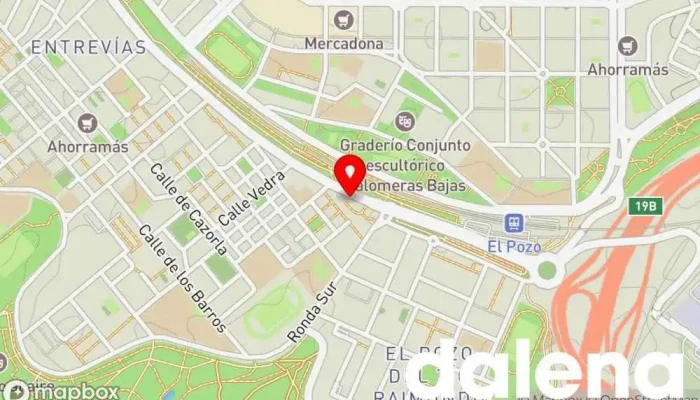 mapa de Supermercados Dia Supermercado, Panadería, Carnicería, Tienda de alimentación, Tienda de congelados, Servicio de entrega de compra a distancia, Tienda de productos para mascotas, Mercado de productos agrícolas en Madrid