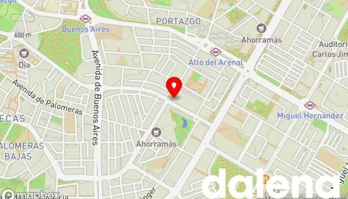 mapa de Supermercados Dia Supermercado en Madrid