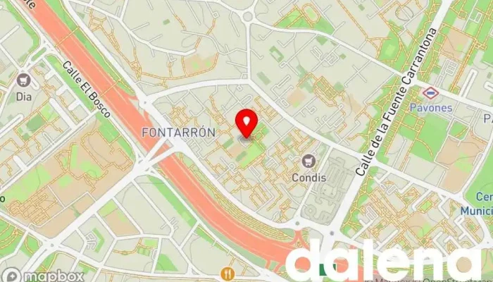 mapa de Supermercados Dia Supermercado, Panadería, Carnicería, Tienda de alimentación, Tienda de congelados, Servicio de entrega de compra a distancia, Tienda de productos para mascotas, Mercado de productos agrícolas en Madrid