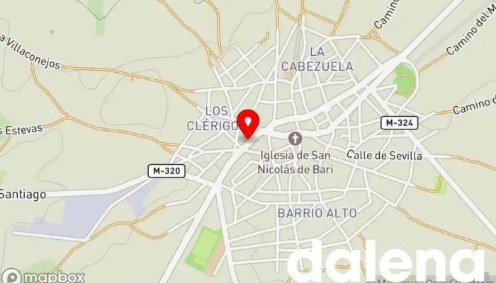 mapa de Supermercados Dia Supermercado en Villaconejos