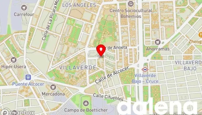 mapa de Supermercados Dia Supermercado, Panadería, Carnicería, Tienda de alimentación, Tienda de congelados, Servicio de entrega de compra a distancia, Tienda de productos para mascotas, Mercado de productos agrícolas en Madrid