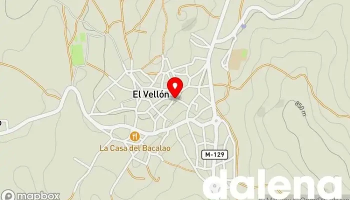 mapa de Supermercados Dia Supermercado, Panadería, Carnicería, Tienda de alimentación, Tienda de congelados, Servicio de entrega de compra a distancia, Tienda de productos para mascotas, Mercado de productos agrícolas en El Vellón