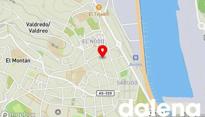 mapa de Supermercados Dia Supermercado en Avilés