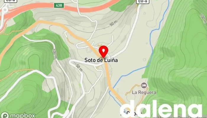 mapa de Supermercados Dia Supermercado en Cudillero