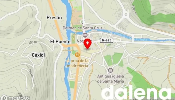mapa de Supermercados Dia Supermercado, Carnicería, Pescadería en Cangas de Onís