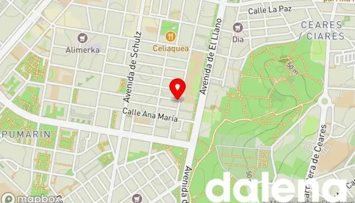 mapa de Supermercados Dia Supermercado en Gijón