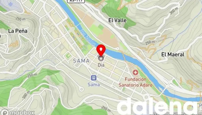 mapa de Supermercados Dia Supermercado en Sama