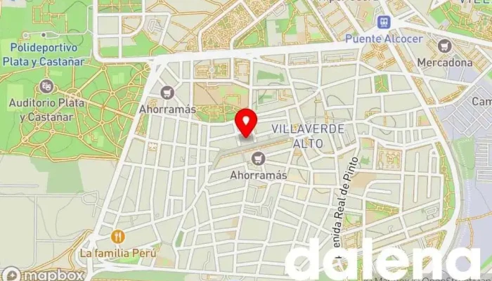 mapa de Supermercados Ecofamilia Supermercado, Panadería, Carnicería, Pescadería, Frutería en Villaverde