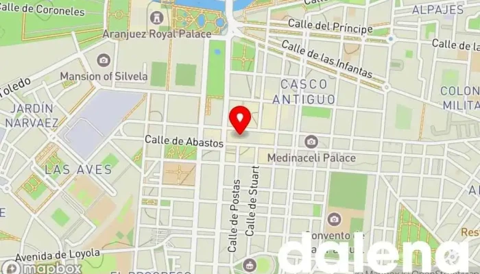 mapa de Supermercados El Tostadero Supermercado en Aranjuez