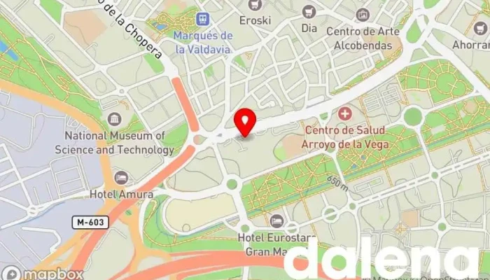 mapa de Supermercados Froiz Supermercado en Alcobendas