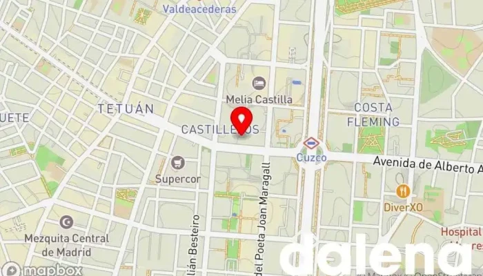 mapa de Supermercados Froiz Supermercado, Panadería, Carnicería, Pescadería, Frutería, Tienda de alimentación en Madrid