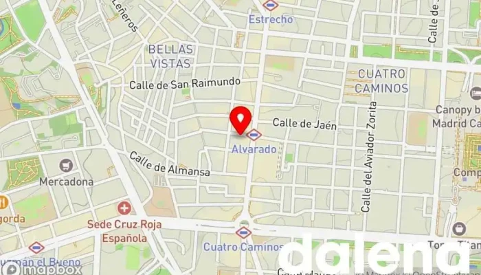 mapa de Supermercados La Despensa Juan Pantoja Supermercado, Panadería, Carnicería, Pescadería, Frutería en Madrid