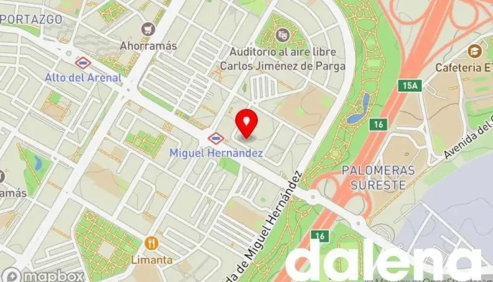mapa de Supermercados La Despensa León Felipe Supermercado, Panadería, Carnicería, Pescadería, Frutería en Madrid