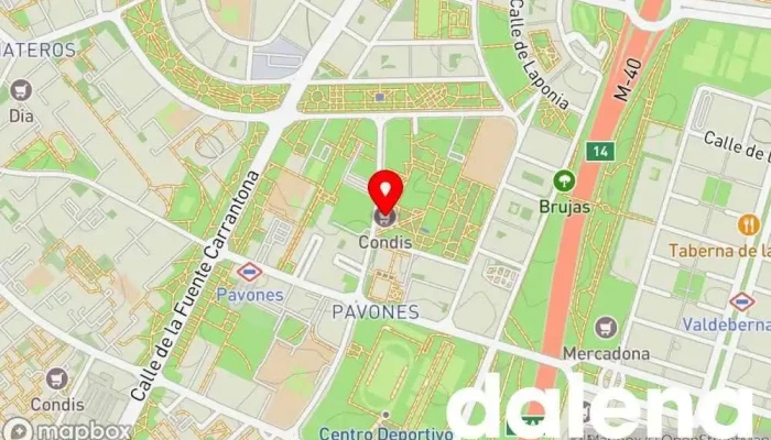 mapa de Supermercados La Despensa Valdebernardo Supermercado, Panadería, Carnicería, Pescadería, Frutería en Madrid