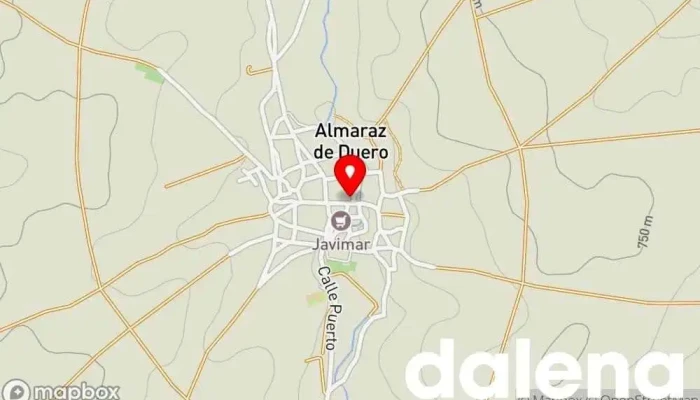 mapa de Supermercados Roldán Supermercado en Almaraz de Duero