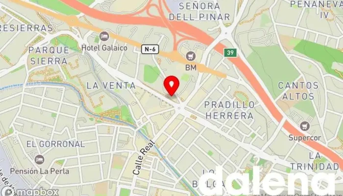 mapa de Supersol Supermercados Supermercado, Tienda de alimentación en Collado Villalba