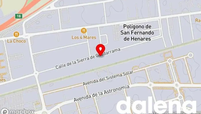 mapa de Supervolcan S.A. Supermercado en Polígono de San Fernando de Henares