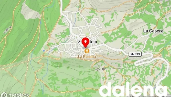 mapa de Talanquera Ultramarinos Supermercado en Zarzalejo
