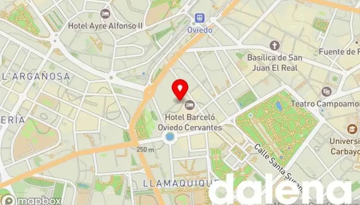 mapa de Tastu Alimentación, SL Tienda de alimentación en Oviedo