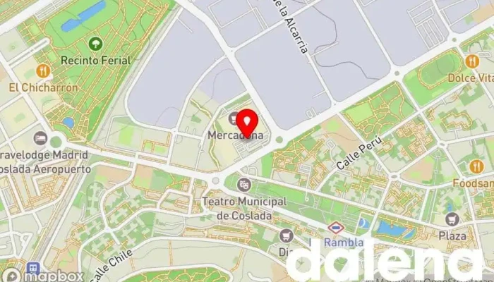 mapa de TEDi Comercio S.L.U. Tienda de artículos para el hogar en Coslada