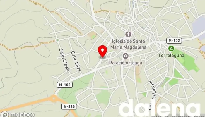 mapa de Tienda Autoservicio Mercaeuro Tienda de alimentación en Torrelaguna