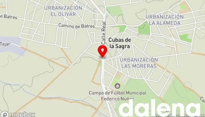 mapa de Tienda China Supermercado chino en Cubas de la Sagra