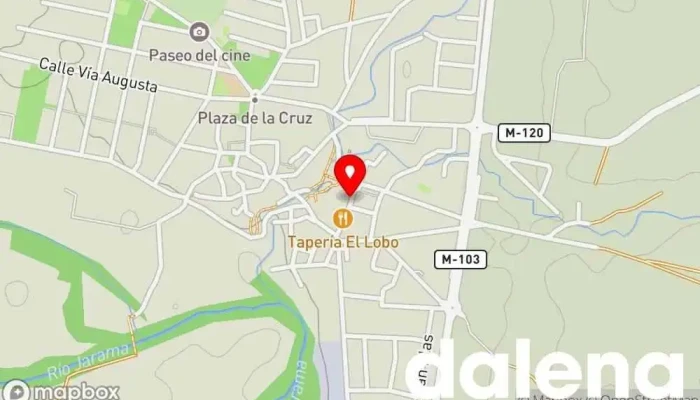 mapa de Tienda de alimentos (Chino) Tienda de alimentación en Talamanca de Jarama