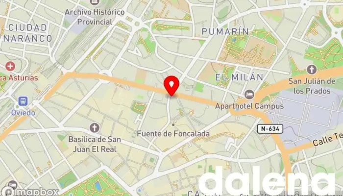 mapa de Tienda Ecológica Bioviedo Tienda de alimentación en Oviedo