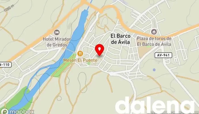 mapa de Tienda la esquinita Tienda de alimentación en El Barco de Ávila