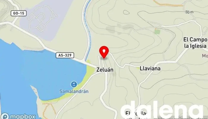 mapa de Tienda Quevedo Tienda de alimentación en Zeluán