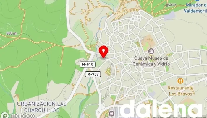mapa de Tienda Rumana valdemorillo Tienda de alimentación en Valdemorillo