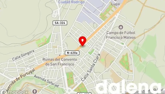 mapa de Tienda Supercor Stop & Go Supermercado, Tienda de alimentación en Cdad. Rodrigo