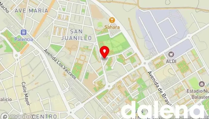 mapa de Tienda Supercor Stop & Go Supermercado, Tienda de alimentación en Palencia