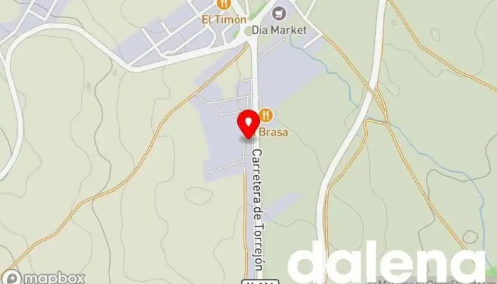 mapa de Tienda Supercor Stop & Go Comercio, Tienda general en Ajalvir