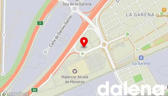 mapa de Tienda Supercor Stop & Go Supermercado, Tienda de alimentación en Alcalá de Henares