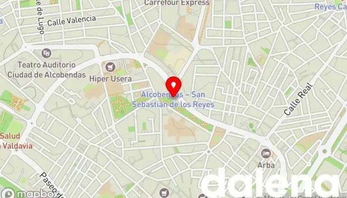 mapa de Tienda Supercor Stop & Go Comercio, Tienda general en Alcobendas