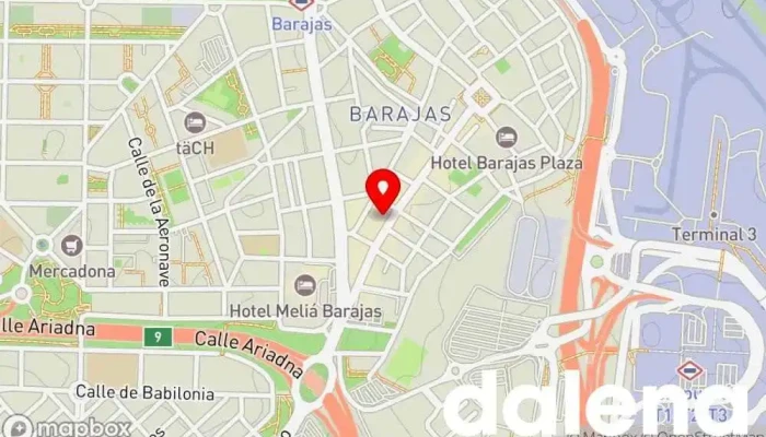 mapa de Tienda Supercor Stop & Go Supermercado, Tienda de alimentación en Madrid