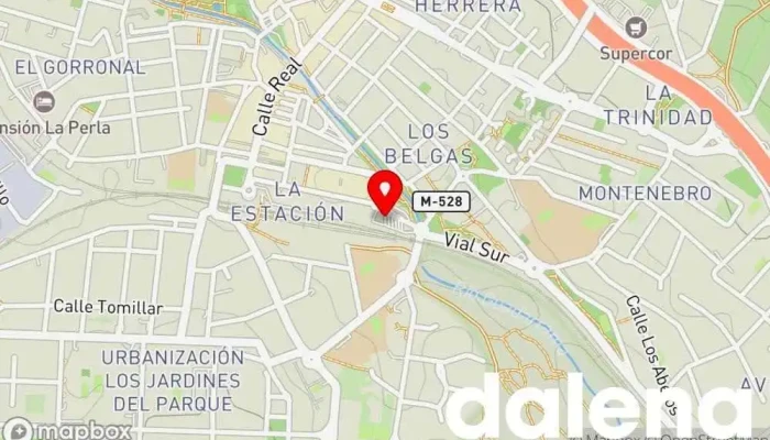 mapa de Tienda Supercor Stop & Go Supermercado, Tienda de alimentación en Collado Villalba